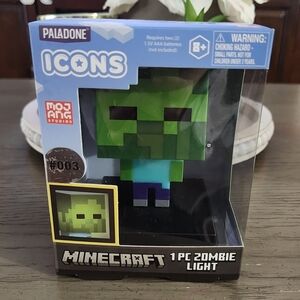 Paladone Minecraft Zombie Light - Green and Blue